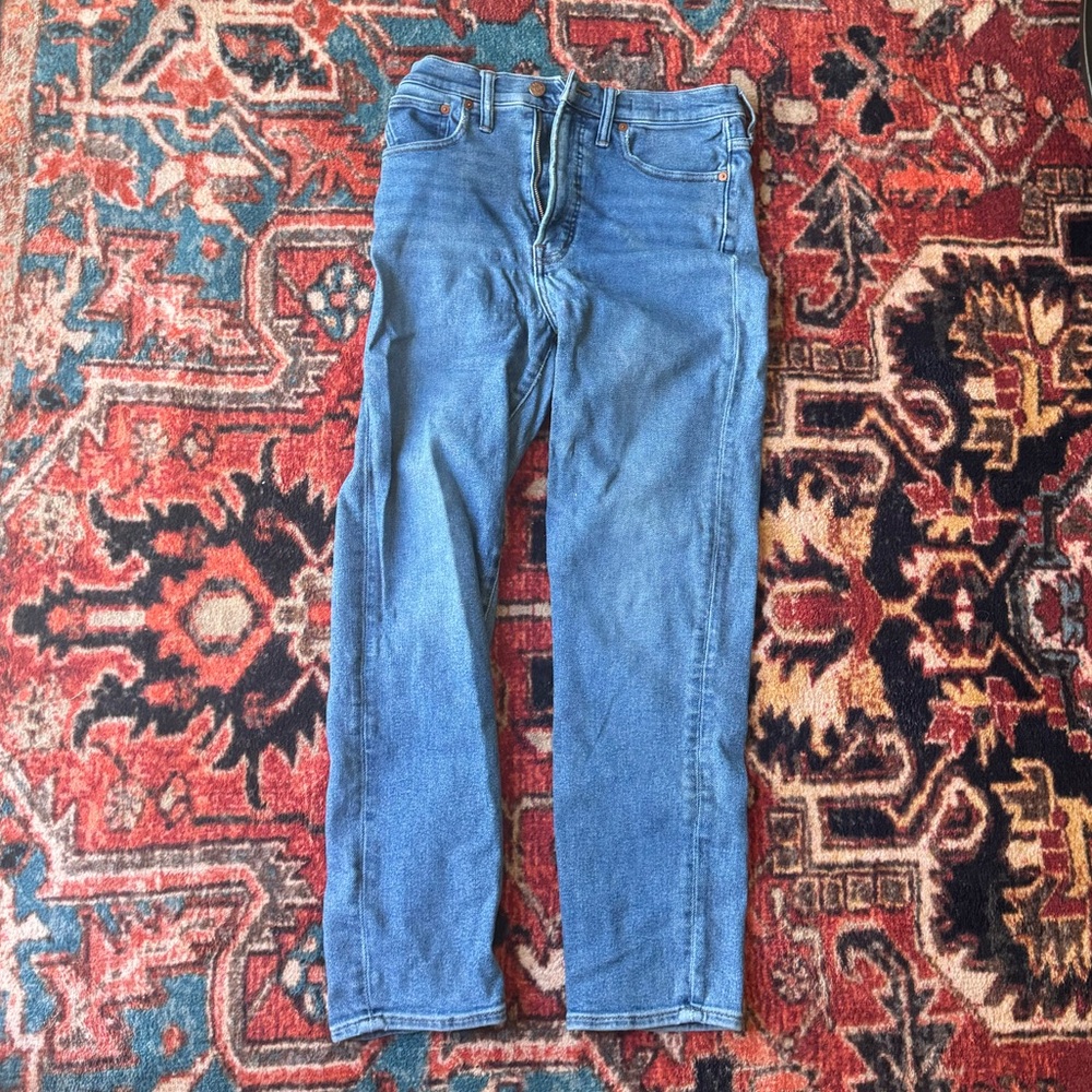 Madewell Light Blue Denim High Rise Jeans